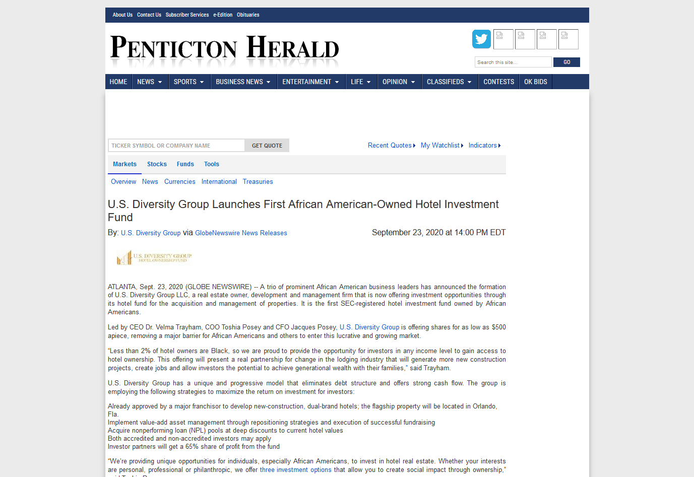 Penticton (BC) Herald
